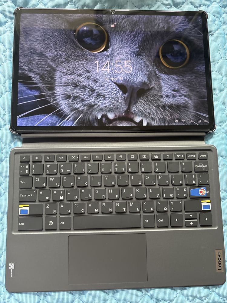 Lenovo Tab P12 8/256 WiFi (ZACH0197UA) Storm Grey+Pen+Keyboard Pack