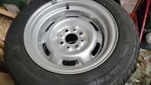 Szeroka stal 13" 4x98 z oponami 5 szt.