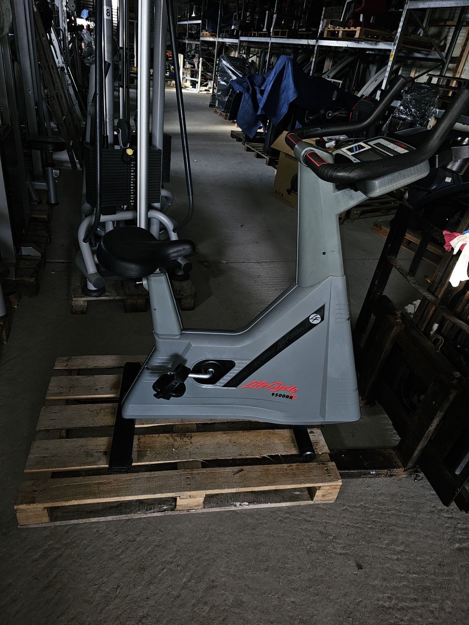 Rowery Life Fitness poziomy pionowy HR 9500