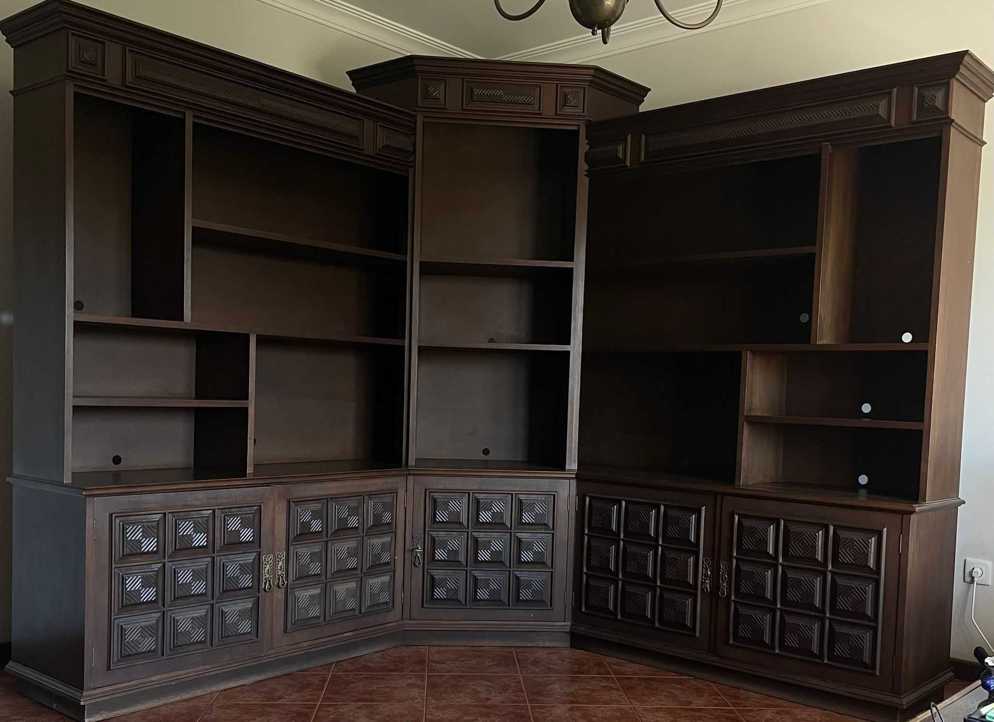 Móvel de Escritório/Sala de canto com bar