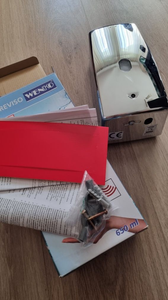 Dozownik mydła w płynie na podczerwień  WENKO 650ml