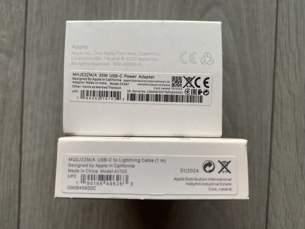 Ładowarka Apple 35W 2x USB-C + Kabel Iphone