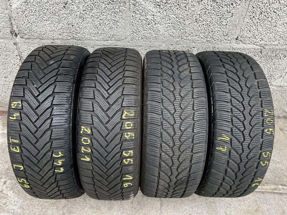 Alufelgi R16 5x112 Mercedes A,B,C,CLA VW Audi opony zimowe 205/55/16