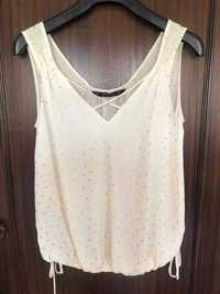 Blusa Creme Zara XS