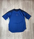 Футболка Nike размер L оригинал спортивная синяя винтаж air dri-fit