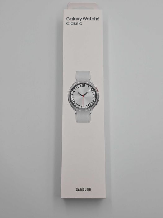Samsung Galaxy Watch 6 Classic 47mm NOWY GWARANCJA 24 miesiące WYSYŁKA