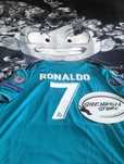 camisola alternativa real madrid 17/18 final de kiev ronaldo 7