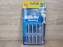 Gillette Sensor3 Ostrza wymienne do maszynki do golenia, 8 sztuk