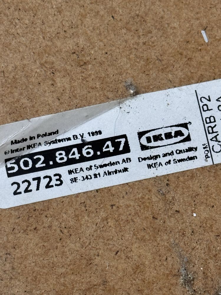 Ikea Asarum sofa kanapa łóżko 130x191 szary jak nowa