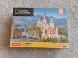 Puzzle 3d neuschwanstein castle national geographic zamek Disneya