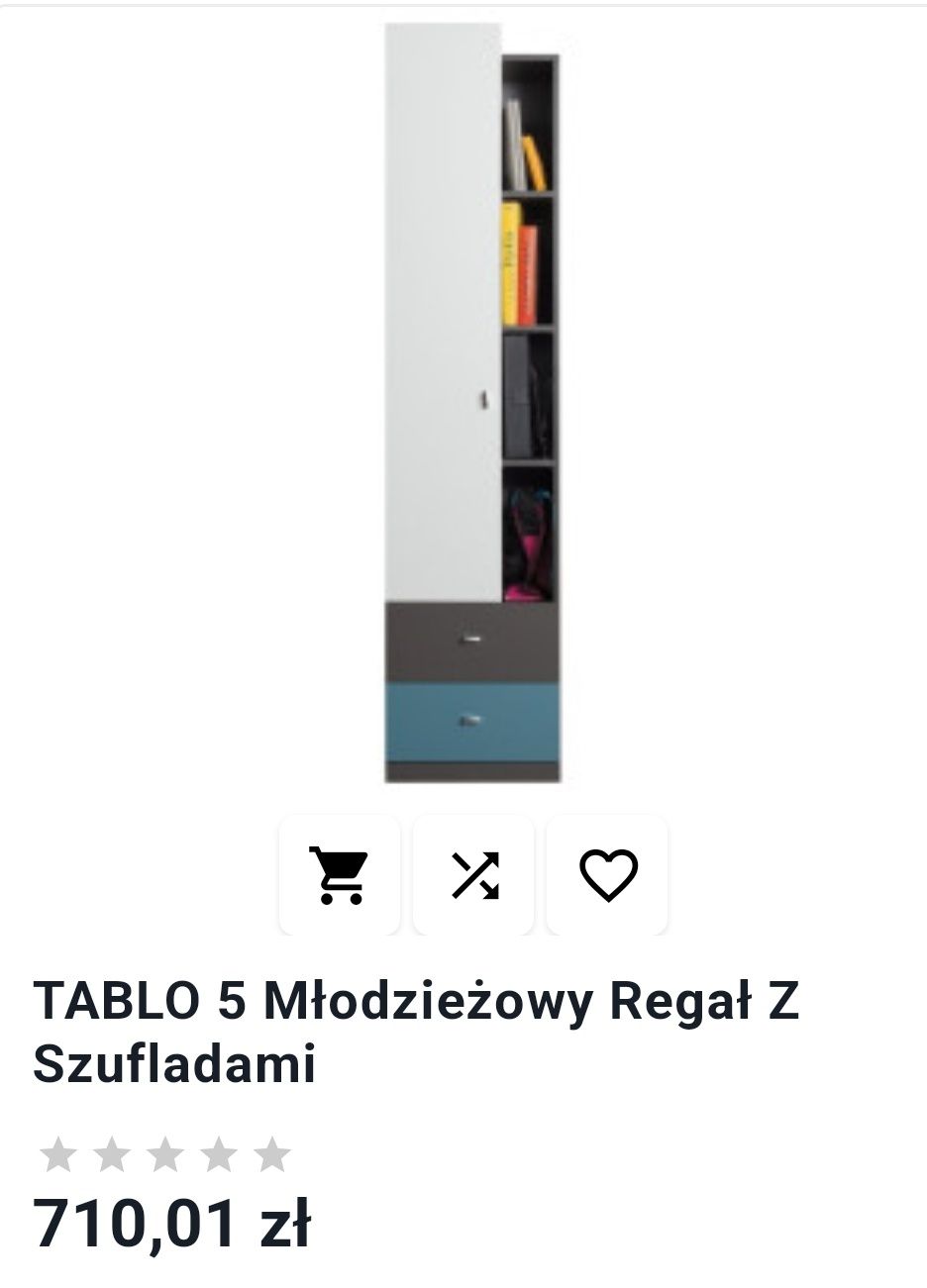 Zestaw mebli młodzieżowych TABLO