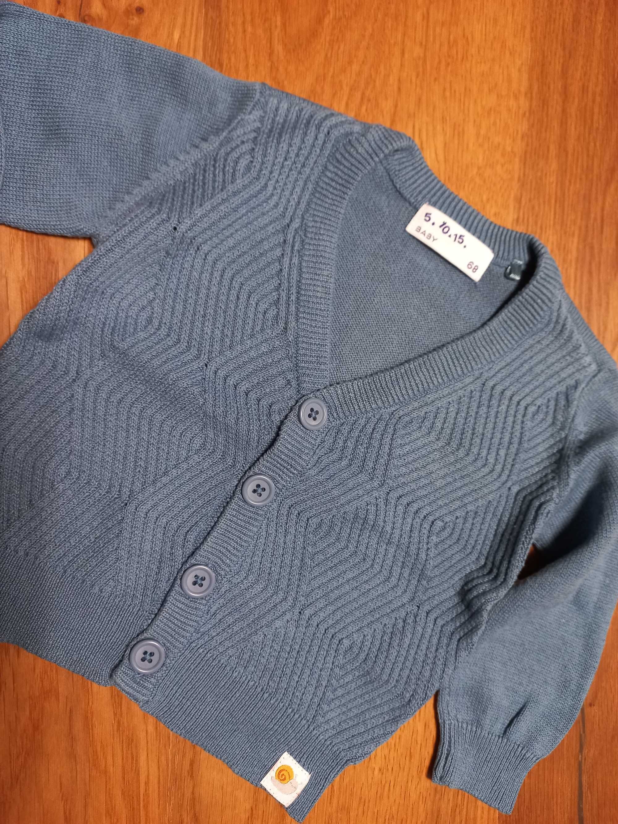 Sweterek chłopięcy 5.10.15 68 cm