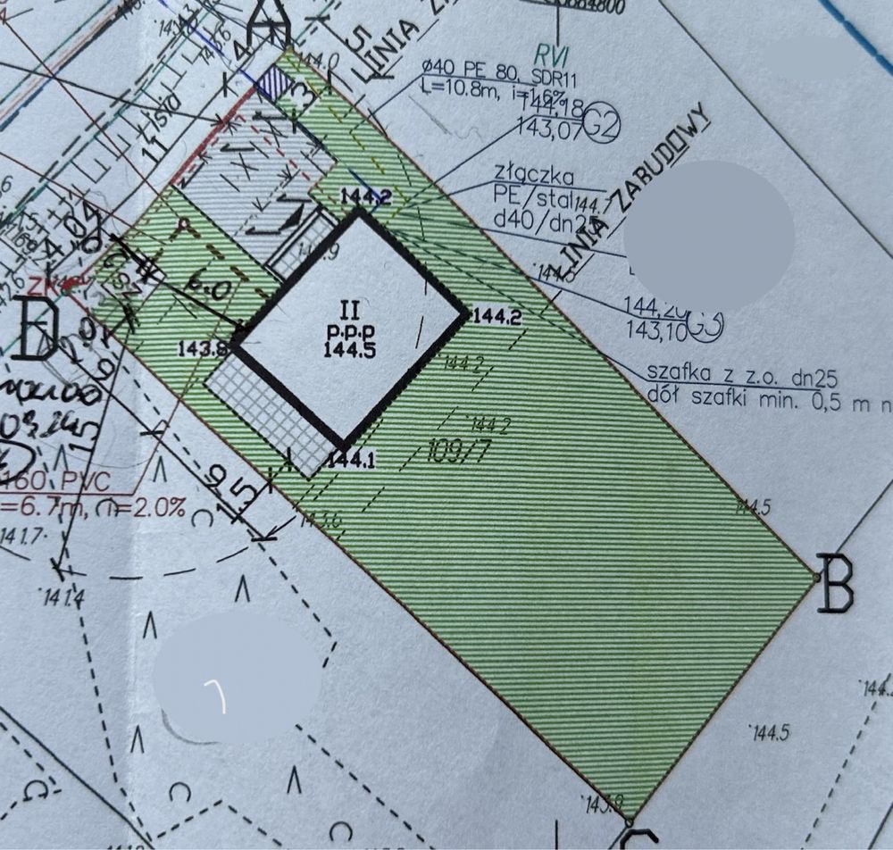 Niewodnica Kościelna, 3 km od B-stoku, Prąd Woda Gaz Światłowód.