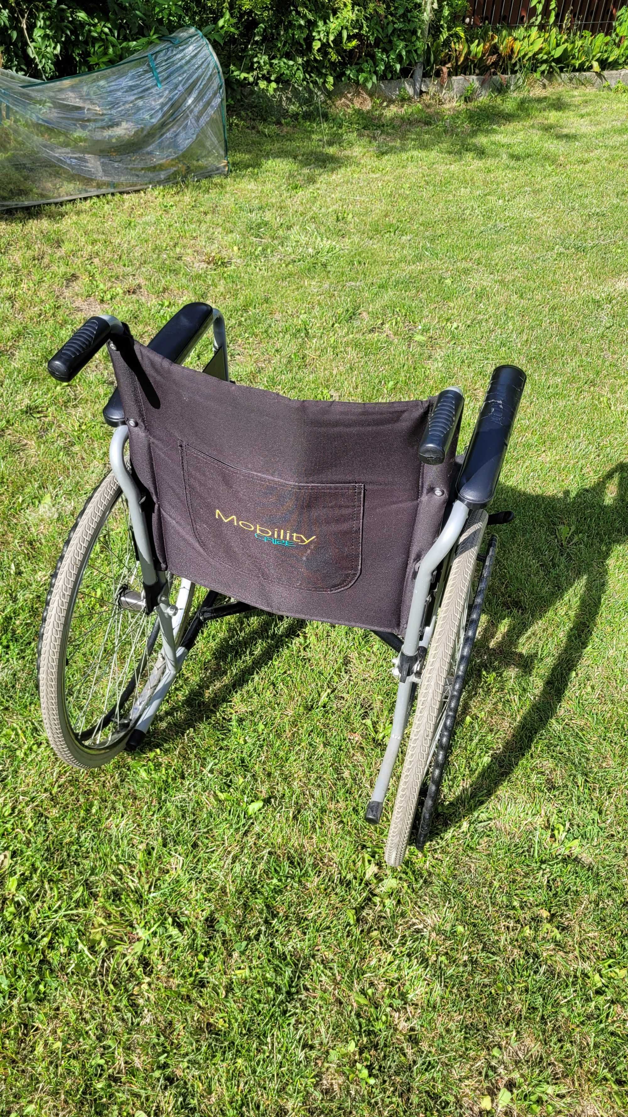 Wózek inwalidzki stalowy Basic H011-B