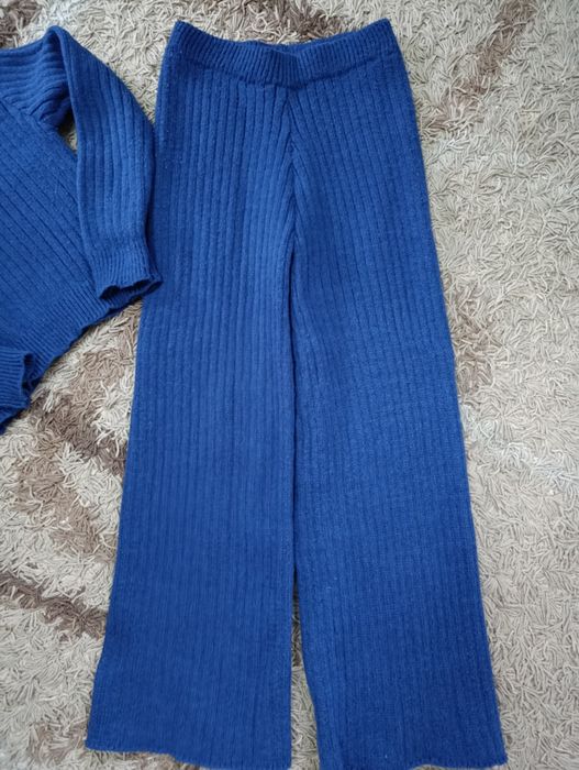 Костюм трикотажний синій