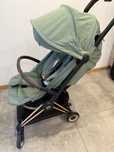 Cybex coya rosegold leaf green