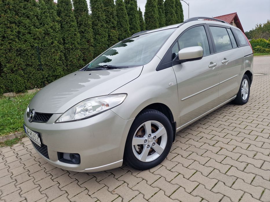 Mazda 5 2.0 Diesel 143KM 7-osobowa, Piękna, Bez Rdzy, Climatronic