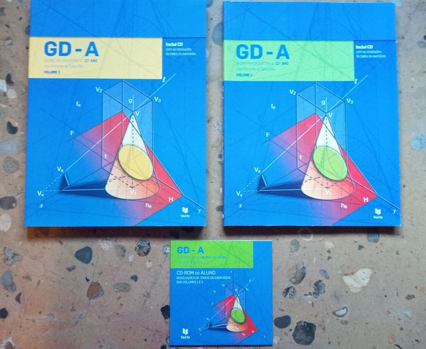 Livro de Geometria Descritiva 11 ano + CD