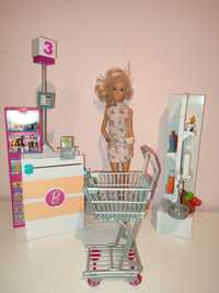 Sklep Barbie z akcesoriami plus lalka Barbie