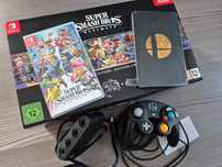 Super Smash Bros Ultimate Limited Edition Nintendo Switch + steelbook