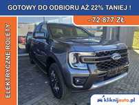 Ford Ranger | Wildtrak | Podwójna Kabina | 3.0 Diesel 240 KM | 4x4