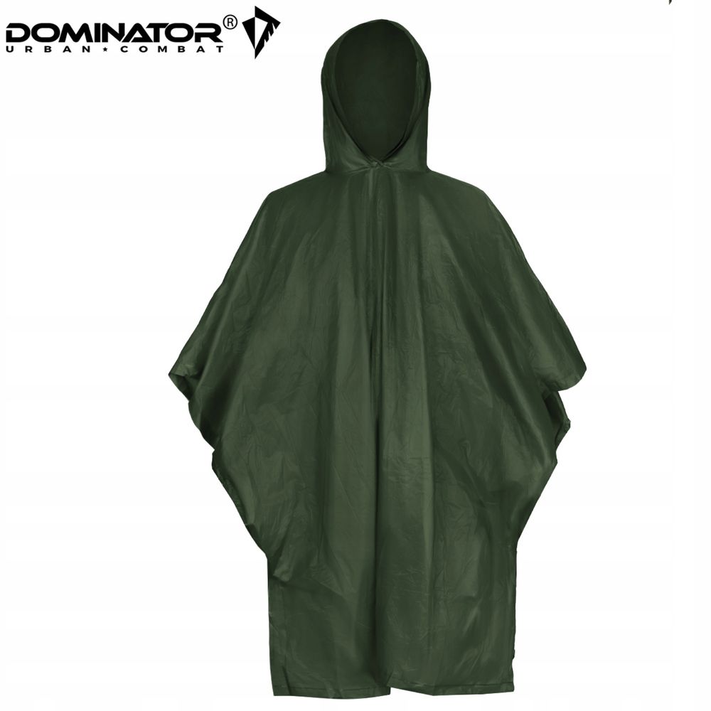 Poncho Dominator r. uniwersalny zielony SUPER CENA