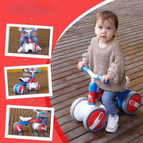 Rowerek Biegowy 4-kołowy Afranti dla Malucha 1-3 lata Prezent Rower