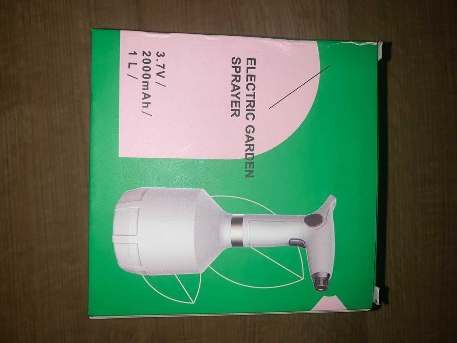 Elektryczny spryskiwacz do ogrodu