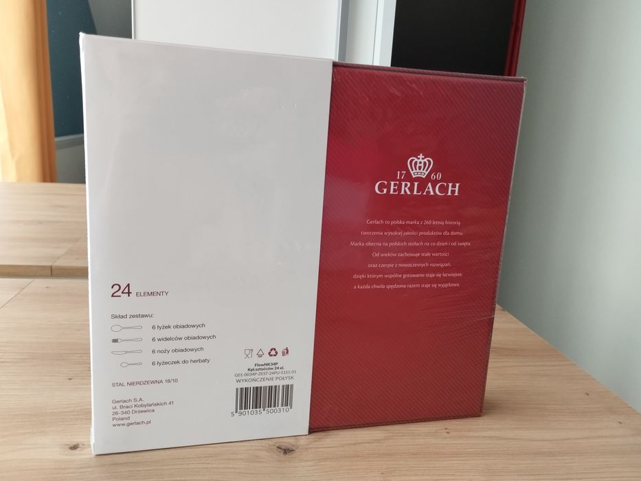 Zestaw sztućców Gerlach flow.