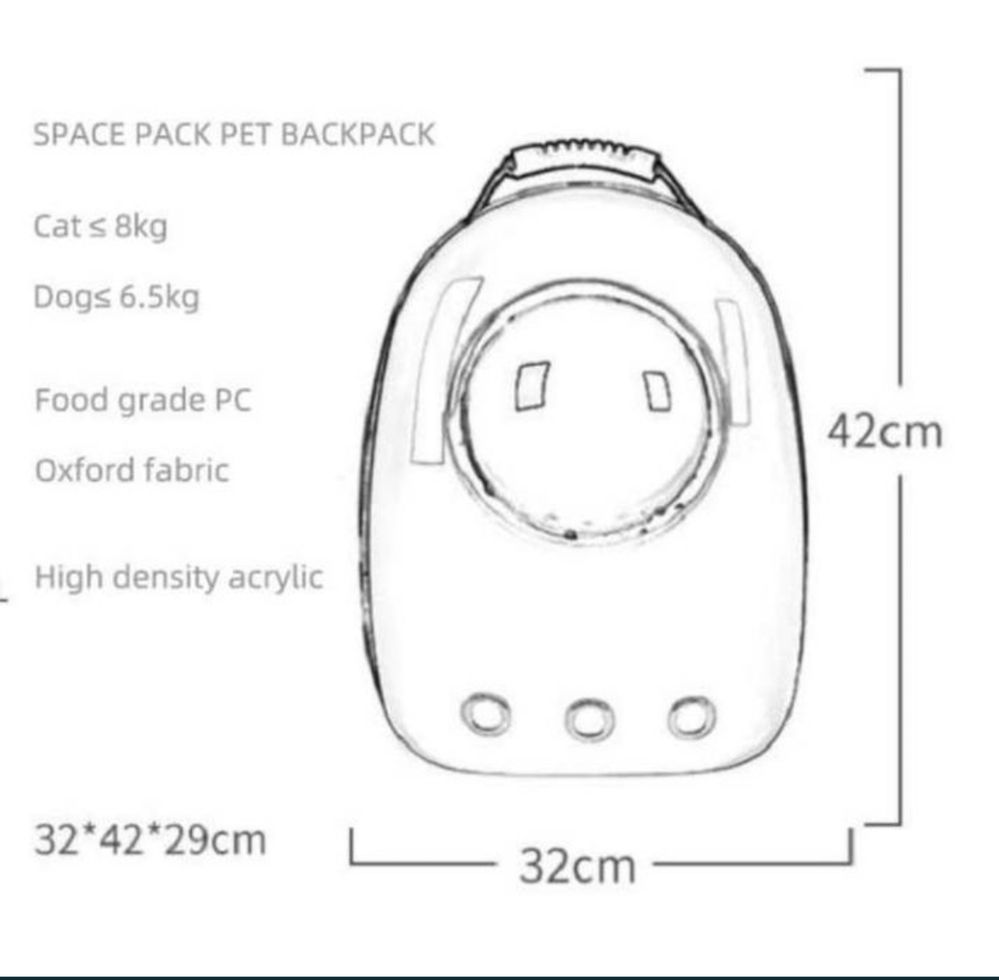 Mochila para Pet/ transportadora animal