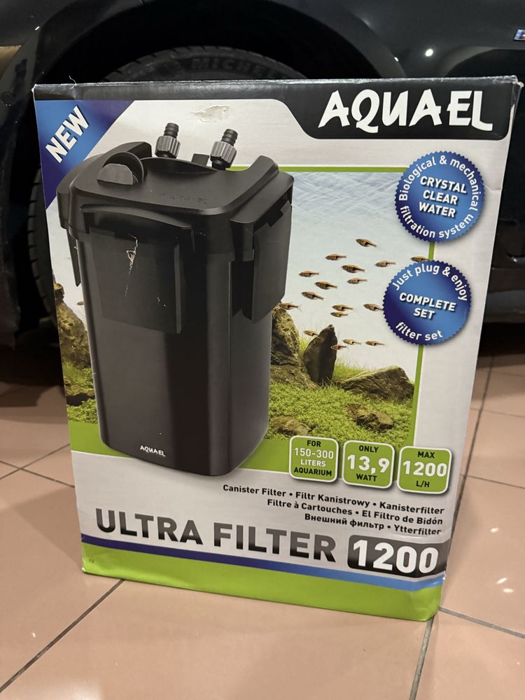 Aquario completo com tratamento de agua e iluminacao Led