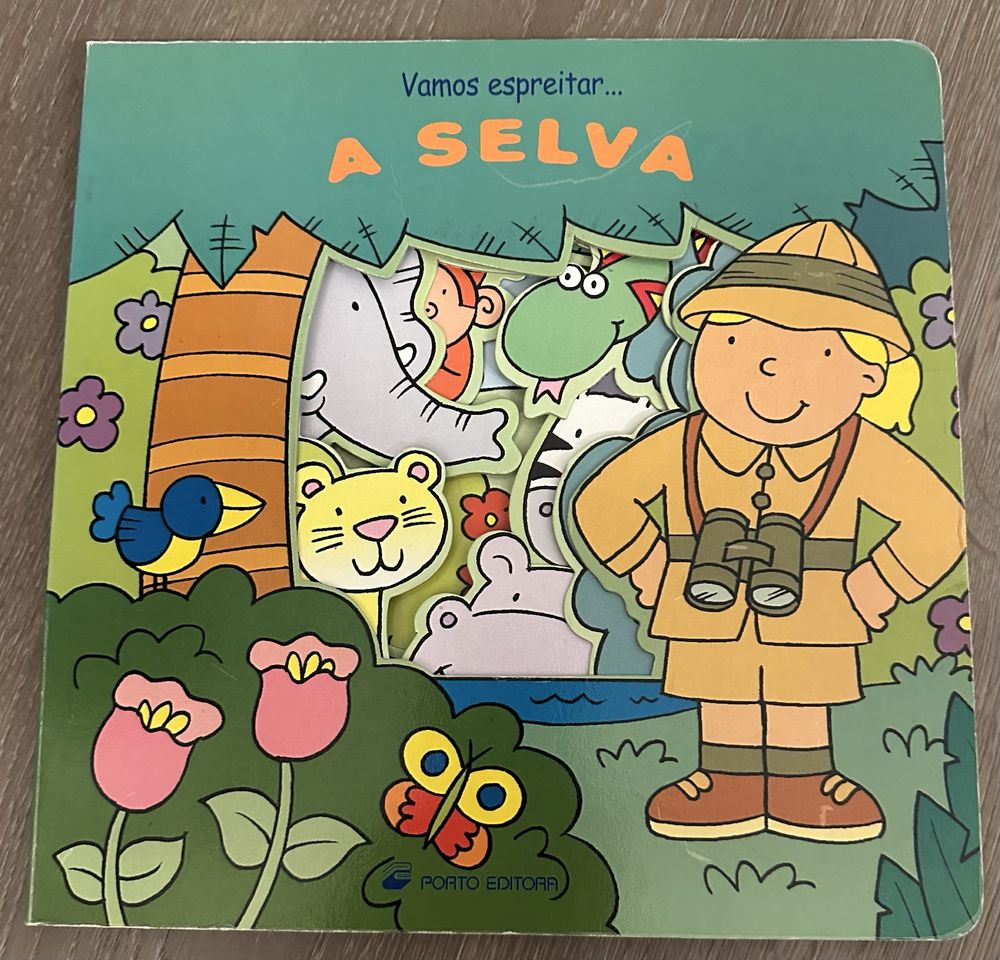 Coleção 3 livros infantis - Vamos espreitar…