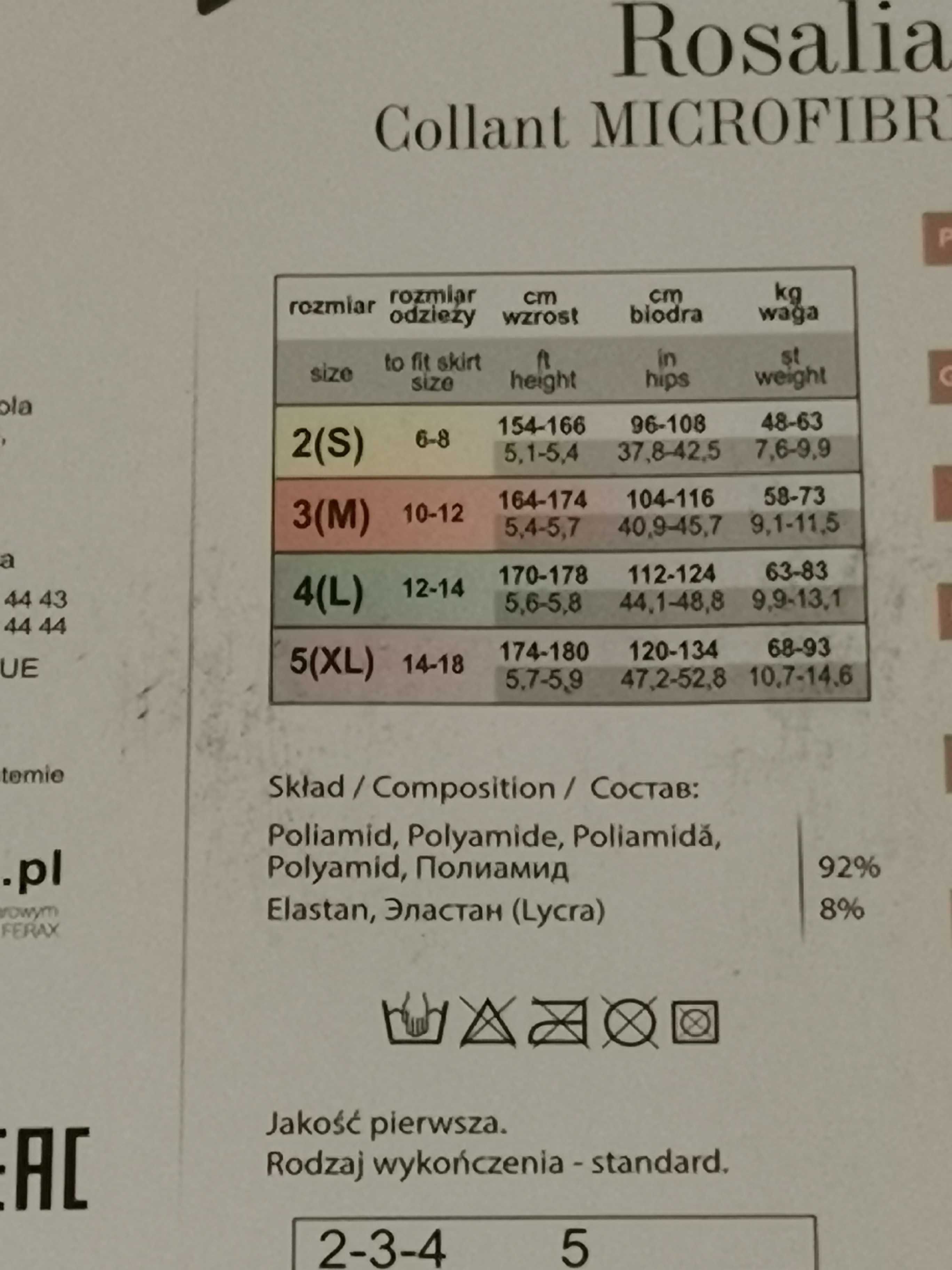 Rajstopy damskie Gatta 40Den microfibra, rozmiar 2-S, zestaw 2par