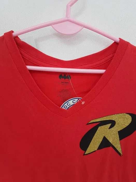 Nowa Koszulka z peleryną przebranie Robin Batman rozmiar L. AF133