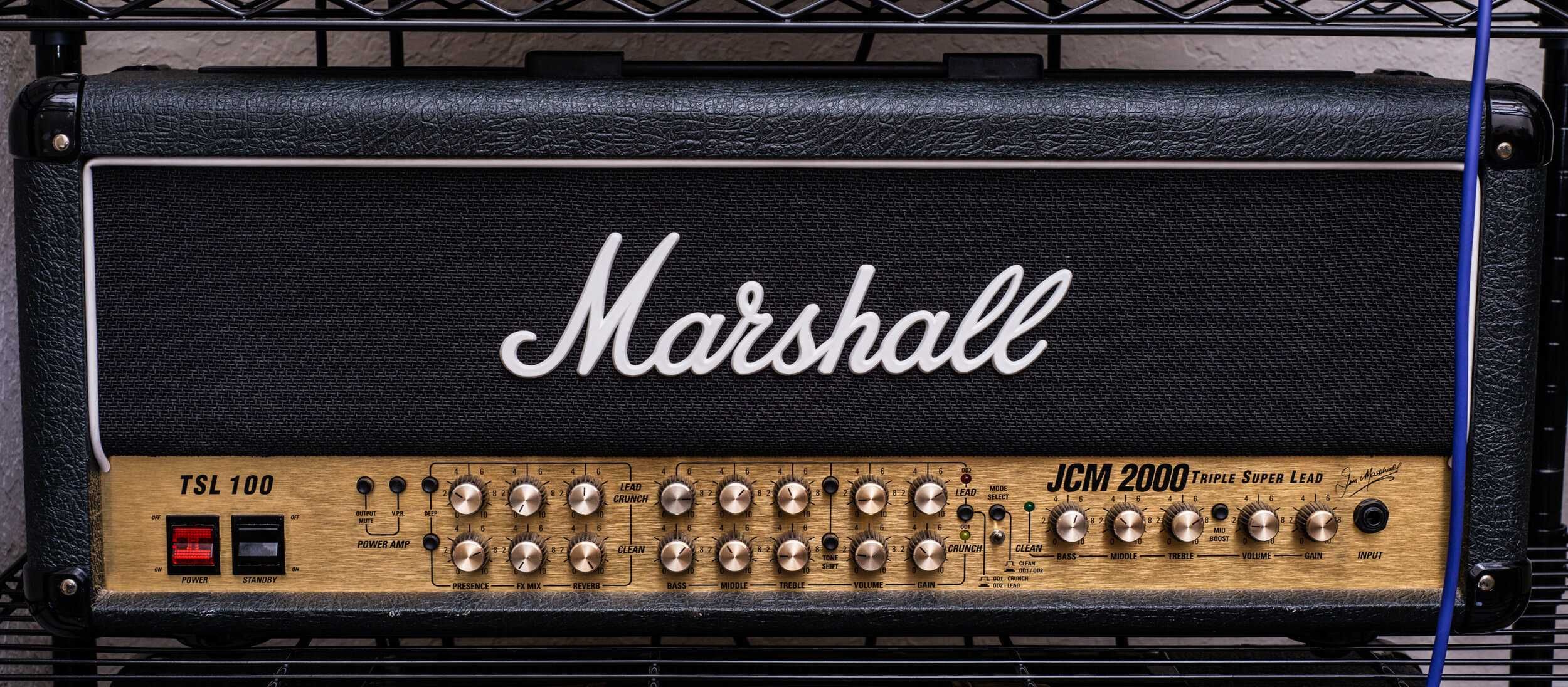 Marshall JCM 2000 TSL 100 Cabeço