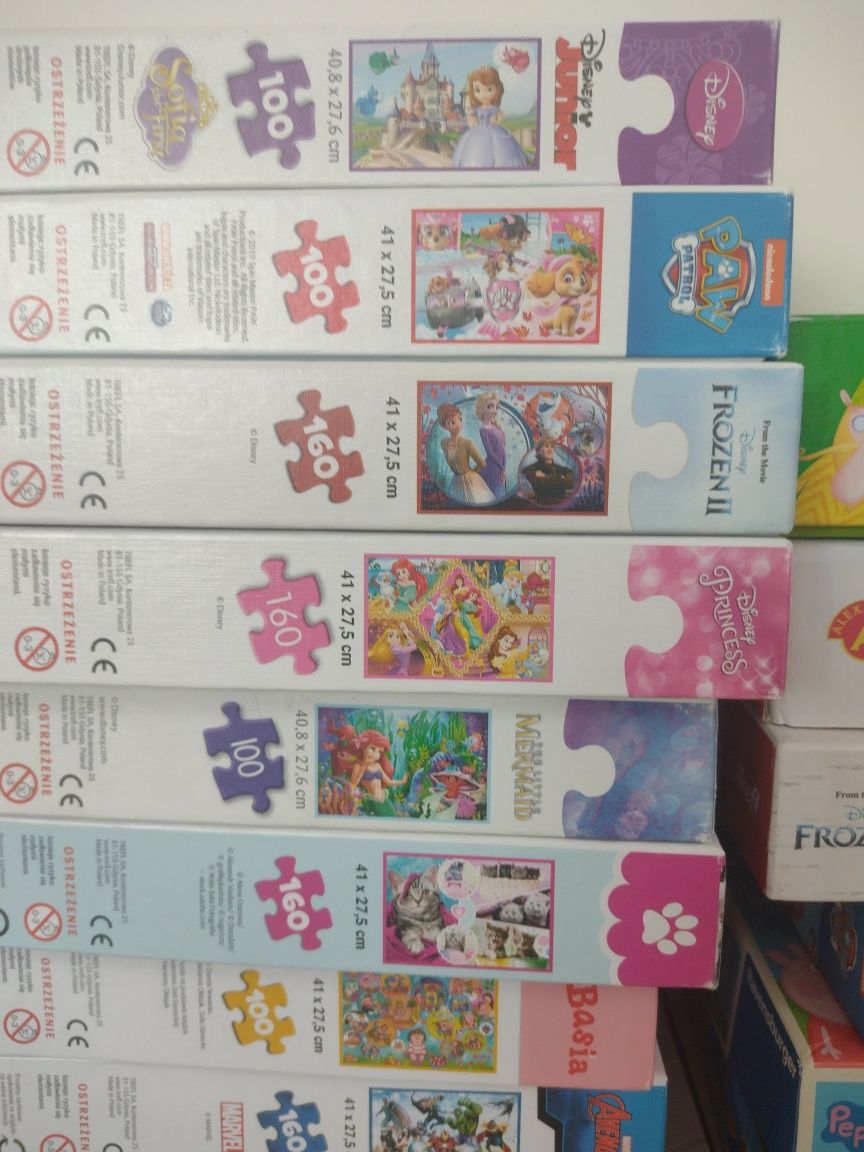 Puzzle różne rodzaje