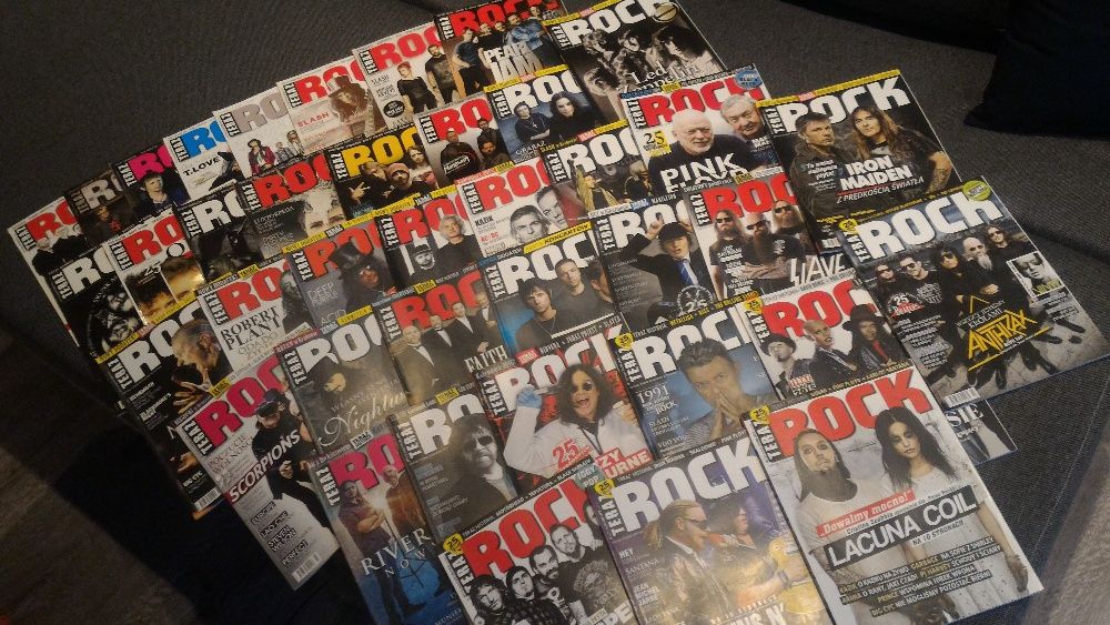 TERAZ ROCK - 47 numerów czasopisma muzycznego z lat 2012 / 2017