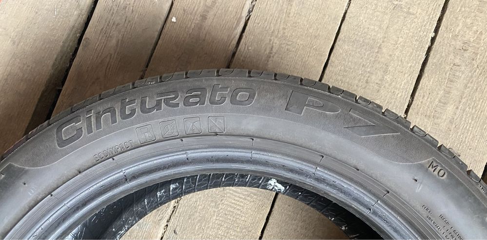 Літня резина шини (пара) 245/45R17 Pirelli 6,5мм