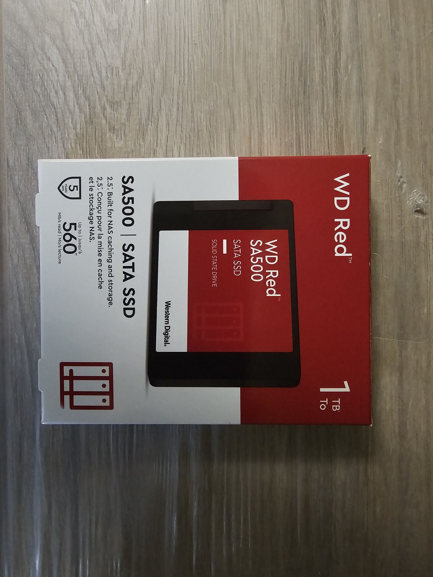 SSD накопичувач WD Red SA500 1 TB (WDS100T1R0A)