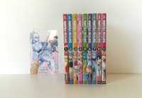 Monster Musume 1-7, 10-11 + dodatek manga mangi Osiem Macek