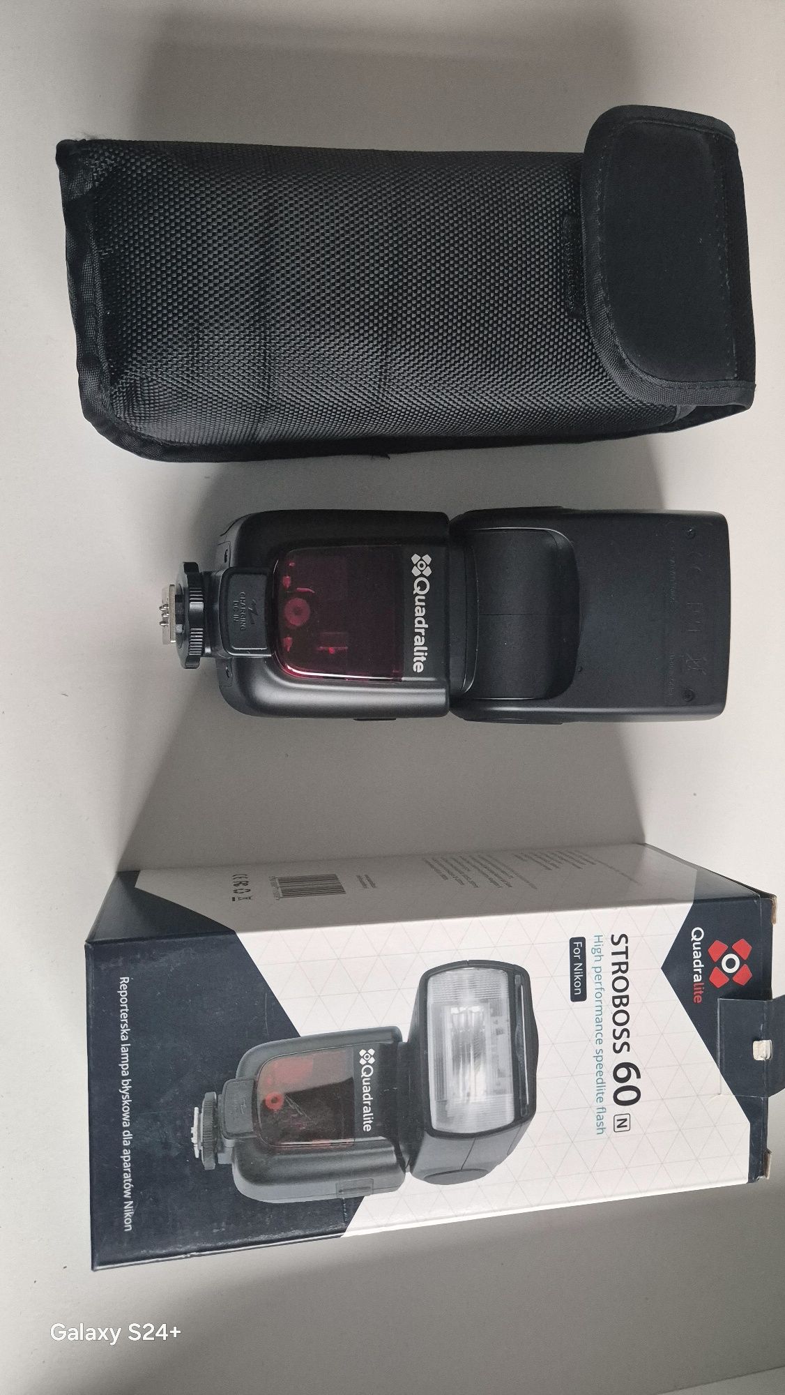 Quadralite Stroboss 60  N pod system Nikon