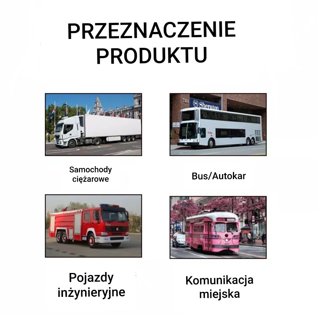 Tylna kamera samochod ciężarowy dostawczy bus tir