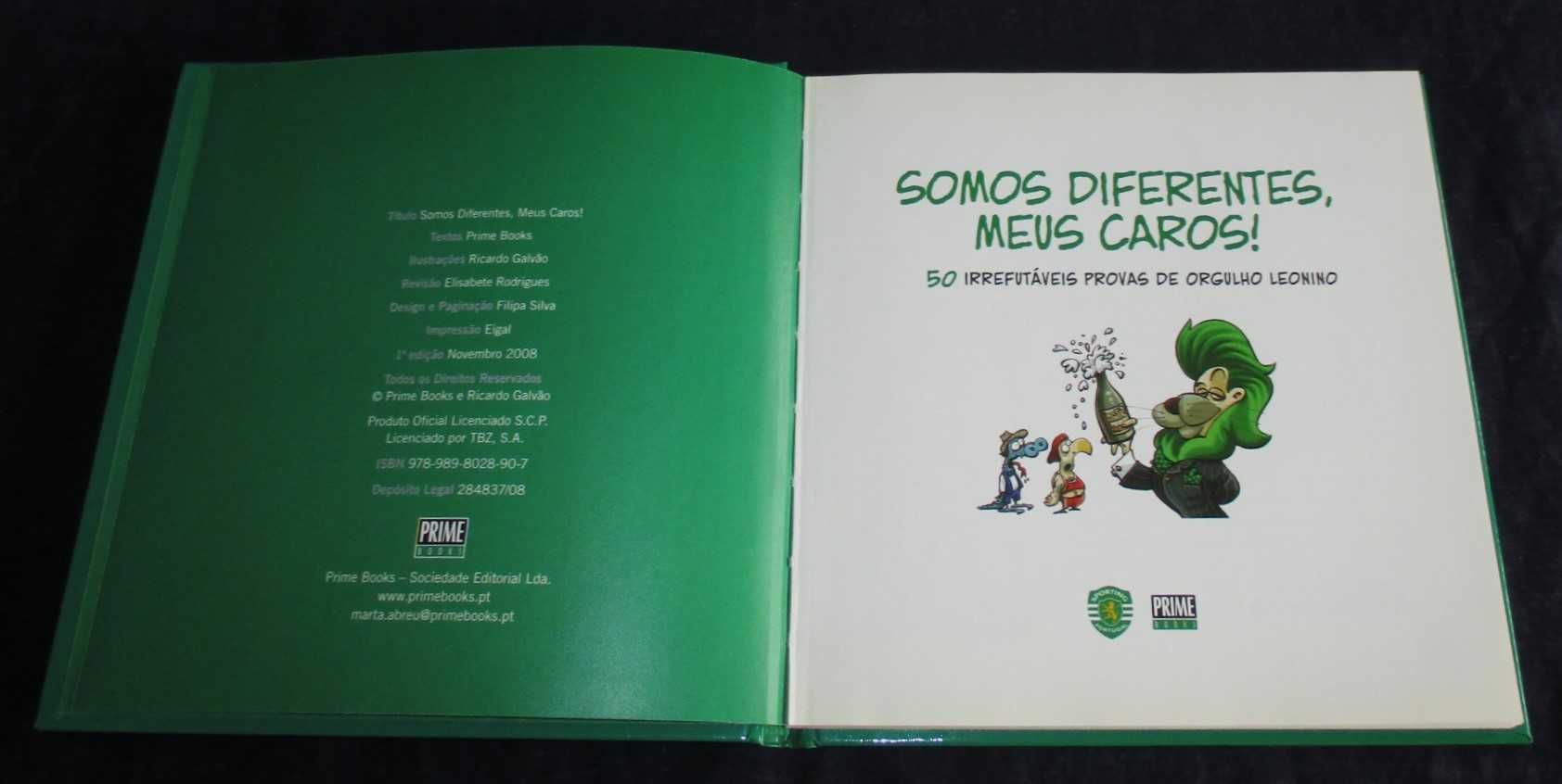 Livro Somos Diferentes Meus Caros!