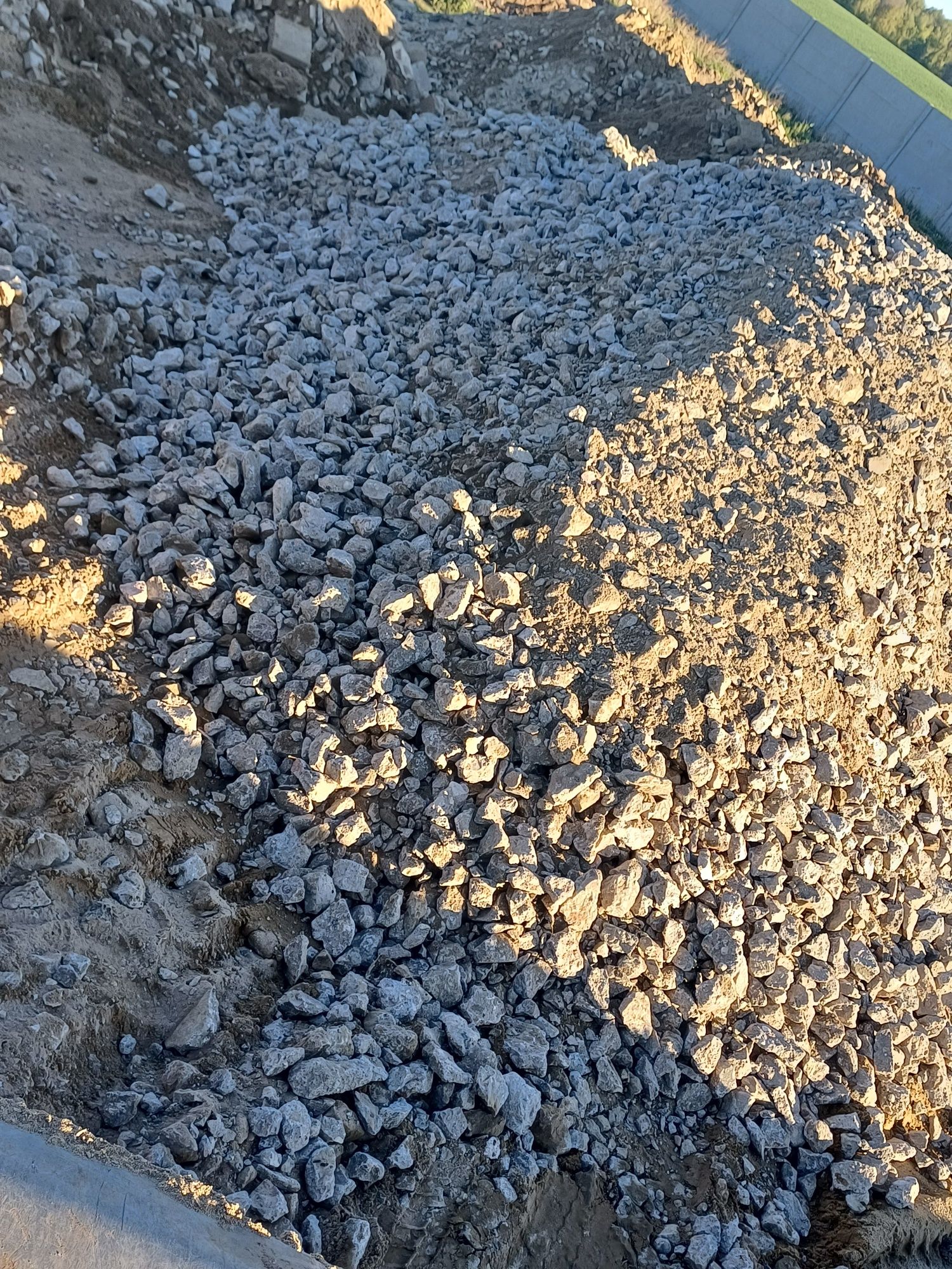 gruzu betonowy kruszony