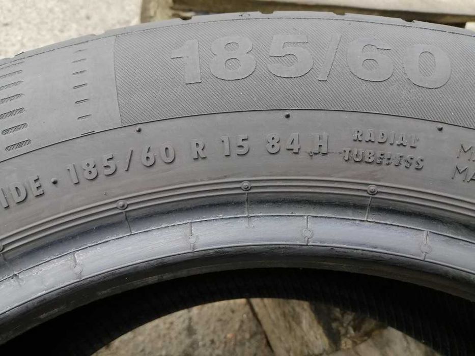 185/60R15 84H Continental ContiEcoContact 5 шини бу літо 2 штуки