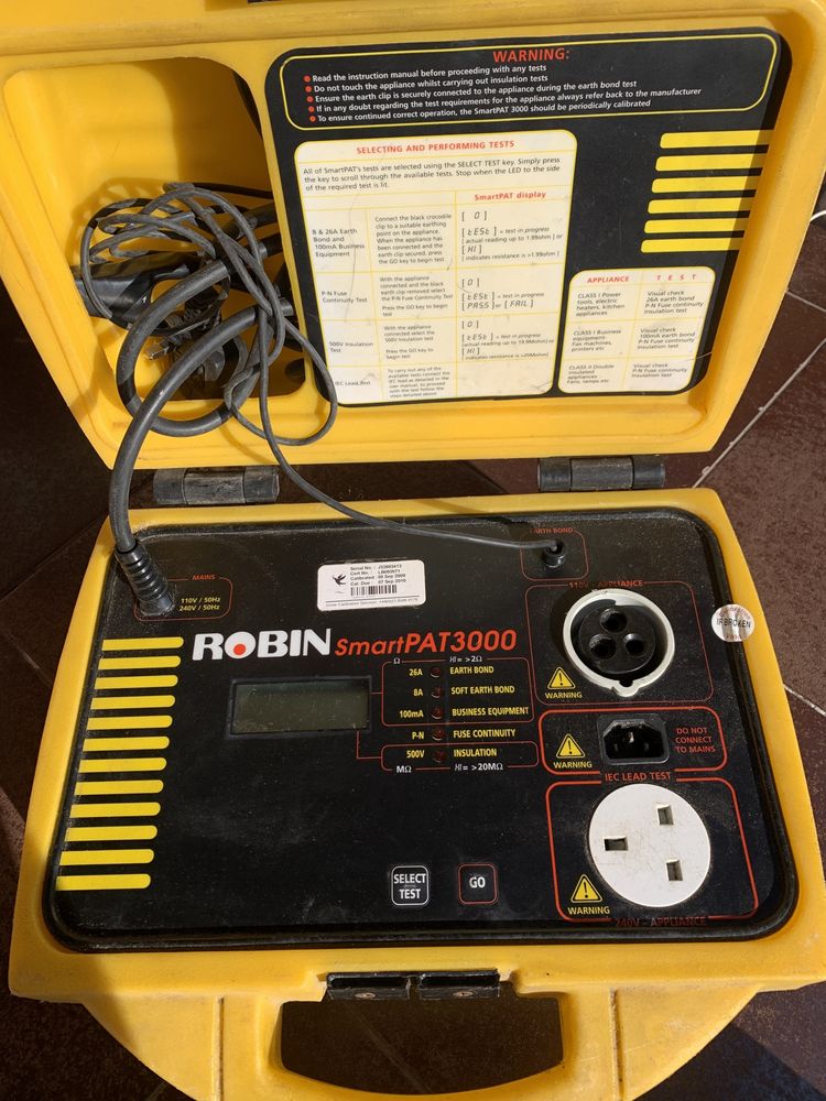 Портативный тестер бытовой техники Robin SmartPAT 3000