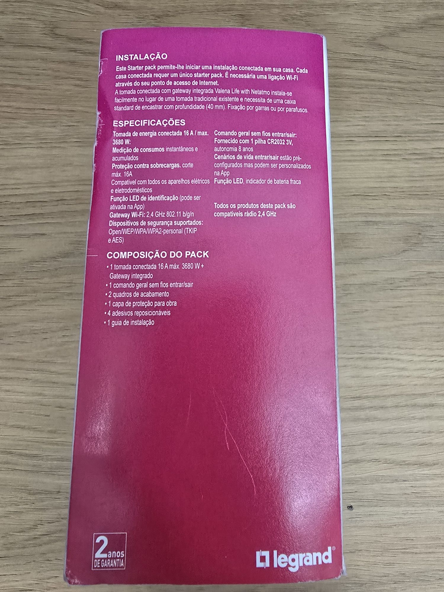 Legrand starter pack valena life netatmo SELADO