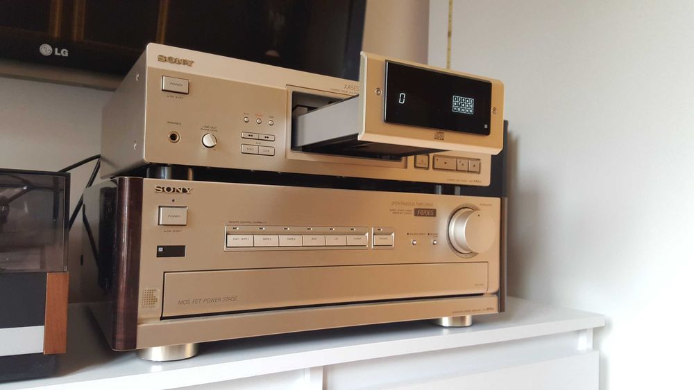 Odtwarzacz Sony CDP xa 5 es - doskonały dźwięk karton pilot perfekt