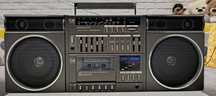 SANYO C4 radiomagnetofon HiFi, vintage, lata 80. Stan bdb.