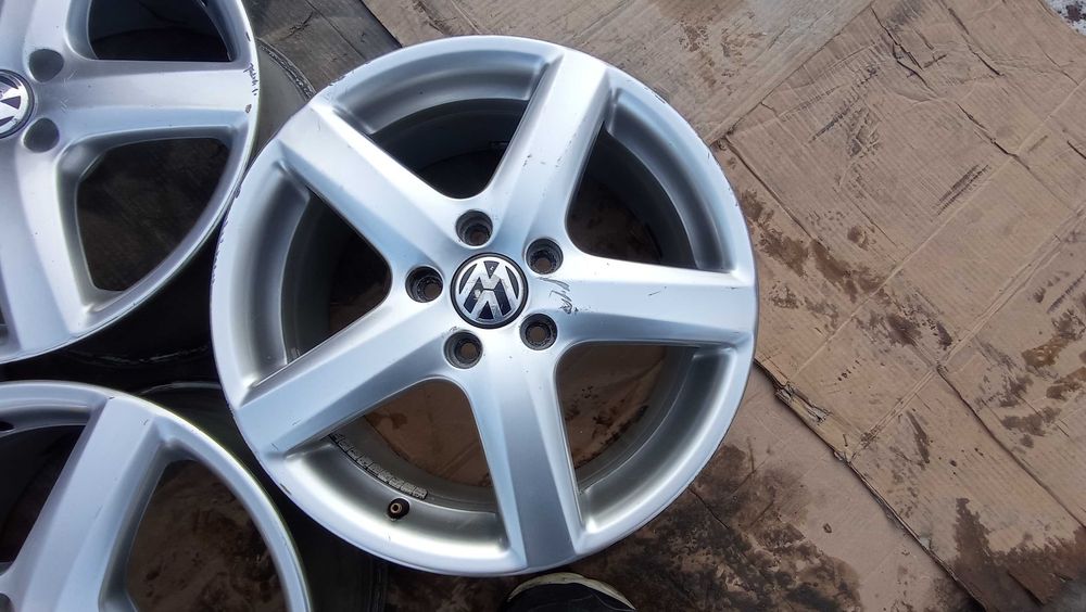 Бу диски литі r17 5*112 оригинальні Volkswagen Jetta Golf Touran Caddy